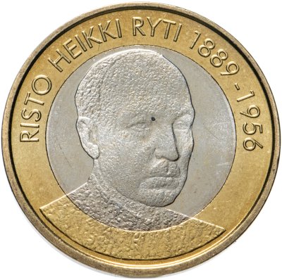 купить Финляндия 5 евро (euro) 2017 "Президенты Финляндии - Ристо Рюти (1940-1944)"