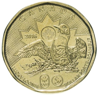 купить Канада 1 доллар 2016 "XXXI летние Олимпийские Игры, Рио-Де-Жанейро 2016"