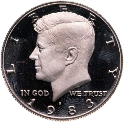 купить США 50 центов (1/2 доллара, half dollar) 1983 S