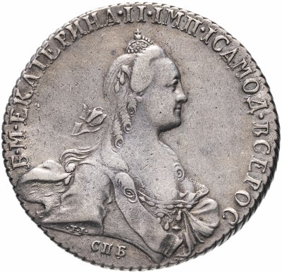 купить 1 рубль 1768 СПБ-TI-СА