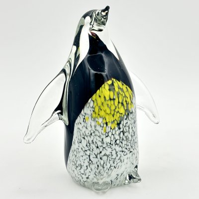 купить Статуэтка "Пингвин", Hokitika Glass Studio (?), стекло, гутная техника, Европа, 1980-1990 гг.