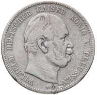 Купить Германия (Империя) 5 марок (mark) 1874