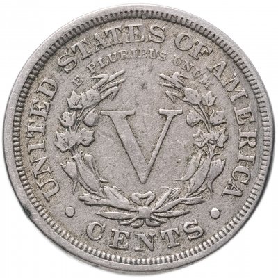 купить США 5 центов (cents) 1901 "Liberty Nickel"