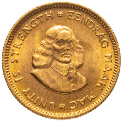 купить ЮАР 1 ранд (gold rand) 1972