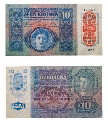 купить Австро-Венгрия 10 крон 1915