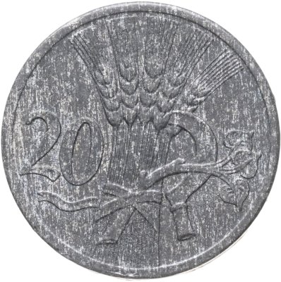 купить Богемия и Моравия 20 геллеров (heller) 1940