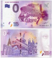 Купить 0 евро (euro) "Музей истории "D-Day Experience"" 2017 1-серия (UE JN-1)