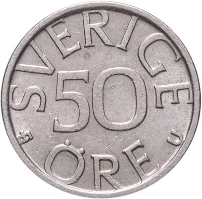 купить Швеция 50 эре (ore) 1978