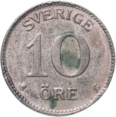 купить Швеция 10 эре (ore) 1942 Щит на аверсе