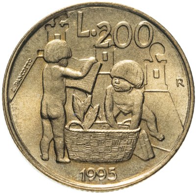купить Сан-Марино 200 лир 1995
