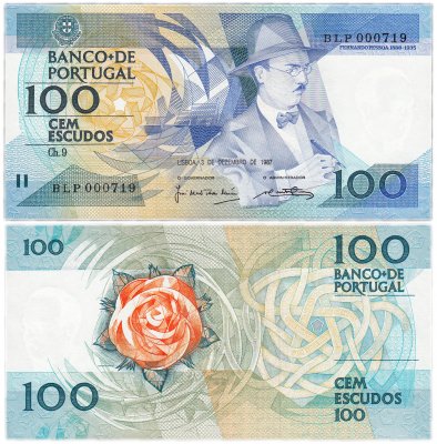 купить Португалия 100 эскудо 1987 (Pick 179d) (03.12.1987)