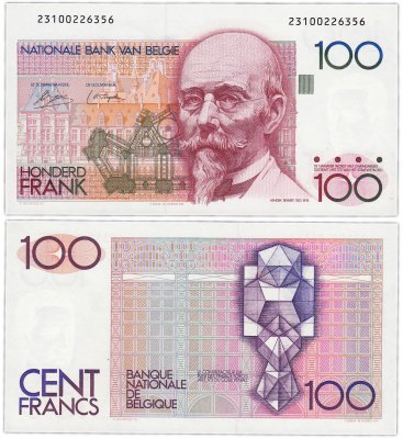 купить Бельгия 100 франков 1978 Pick 140a(1)