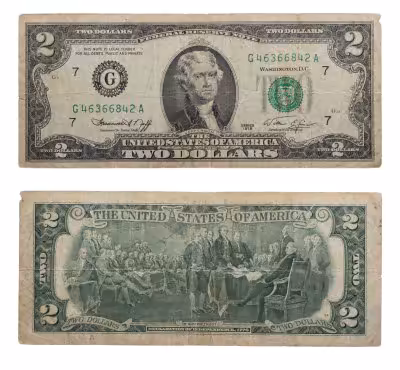 купить США 2 доллара 1976