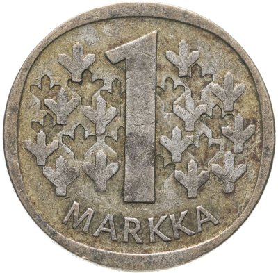 купить Финляндия 1 марка 1965