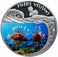Купить Руанда 500 франков 2010 "Морская фауна - Полосатая крылатка"