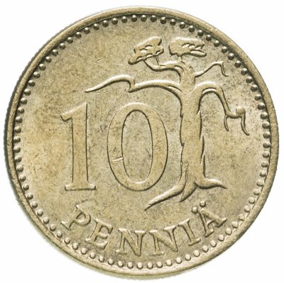 купить Финляндия 10 пенни 1979