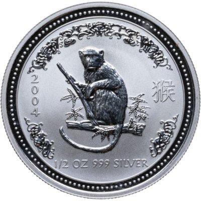 купить Австралия 50 центов 2004 Восточный календарь - год обезьяны