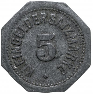 купить Германия (Майнц) нотгельд 5 пфеннигов 1917