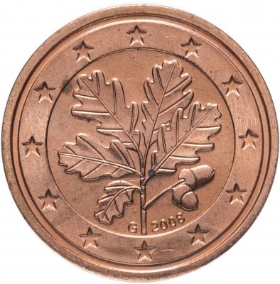 купить Германия 2 цента (cents) 2002-2019