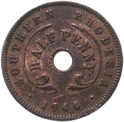 купить Южная Родезия 1/2 пенни 1944