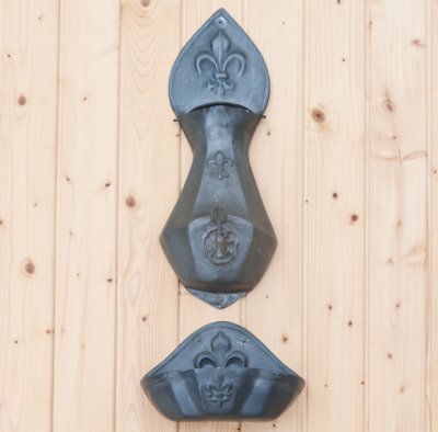 купить Умывальник, олово, дерево, Франция, 1950-1959 гг.