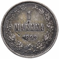 Купить Финляндия 1 марка 1892