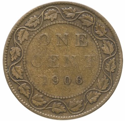 купить Канада 1 цент 1906