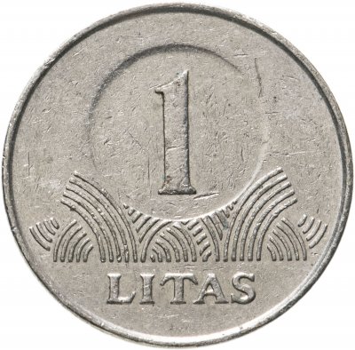купить Литва 1 лит (litas) 1998-2010, случайная дата