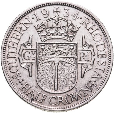 купить Южная Родезия 1/2 кроны (crown) 1934