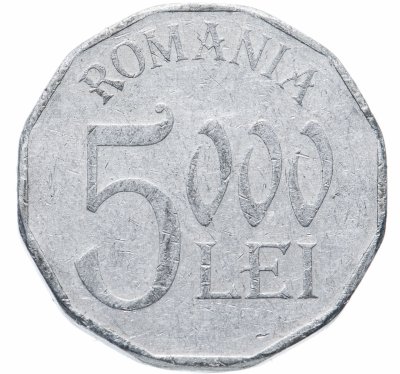 купить Румыния 5000 леев (lei) 2001-2003, случайная дата