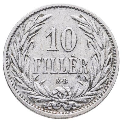 купить Венгрия 10 филлеров (filler) 1894