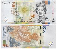 Купить Багамские острова 1/2 доллара 2019 (Pick **)