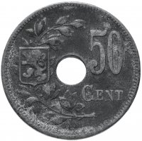 купить Бельгия 50 сантимов (centimes) 1918
