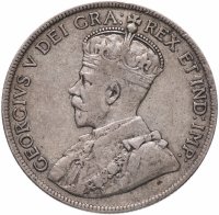 Купить Канада, Ньюфаундленд 50 центов 1917
