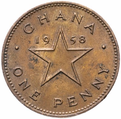 купить Гана 1 пенни (penny) 1958