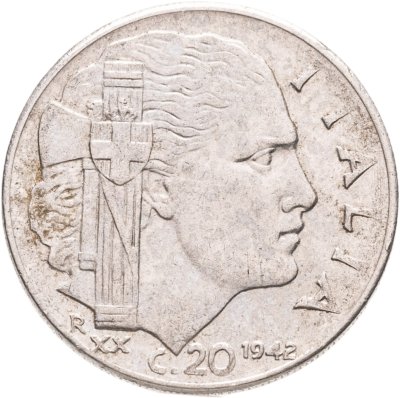 купить Италия 20 чентезимо (centesimi) 1939-1943 (случайный год)