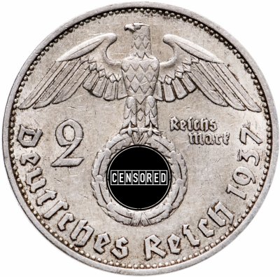 купить Германия 2 рейхсмарки (reichsmark) 1937 Третий рейх