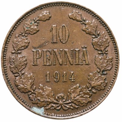 купить 10 пенни (pennia) 1914