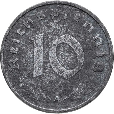 купить Германия, Третий рейх 10 рейхспфеннигов 1941, случайный монетный двор