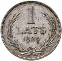 купить Латвия 1 лат (lats) 1924