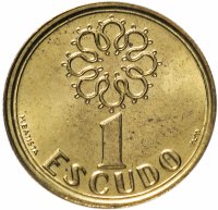Купить Португалия 1 эскудо (escudo) 1993