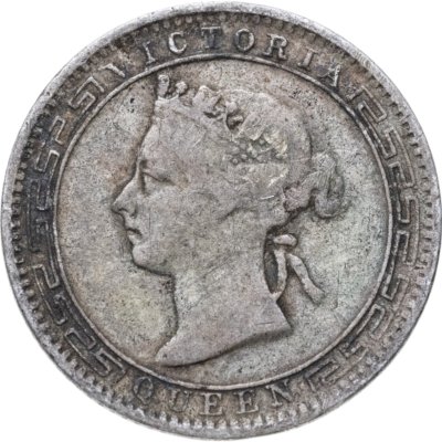 купить Цейлон 25 центов (cents) 1895