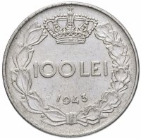купить Румыния 100 леев (lei) 1943