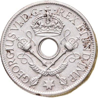 купить Новая Гвинея 1 шиллинг (shilling) 1938