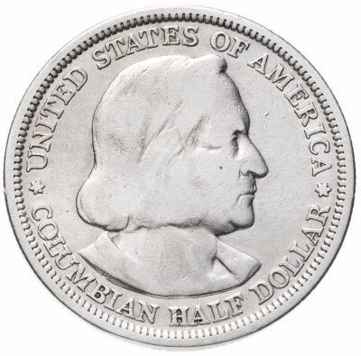 купить США 1/2 доллара (50 центов) 1893 "400-летие открытия Америки (Всемирная выставка)"