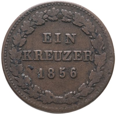 купить Германия, Нассау 1 крейцер 1856