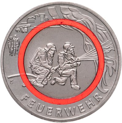 купить Германия 10 евро 2023 На службе общества - Пожарная охрана
