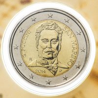 Купить Сан Марино 2 евро 2014 Джакомо Пуччини