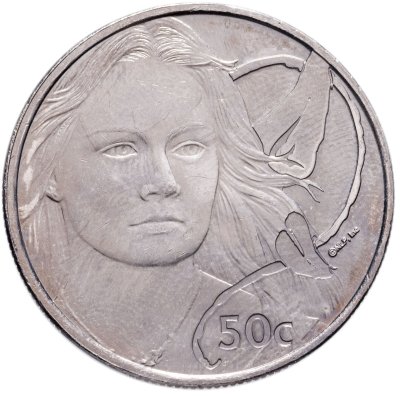 купить Новая Зеландия 50 центов 2003 "Властелин колец - Эовин"