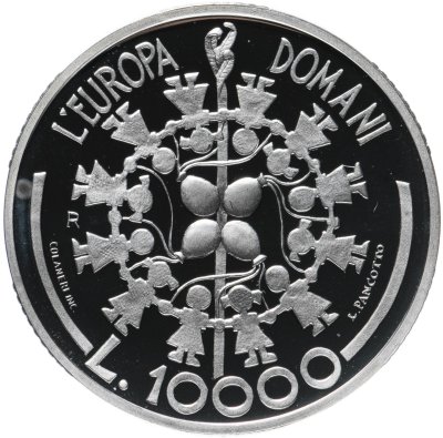 купить Сан-Марино 10.000 лир 1999 Европейский союз